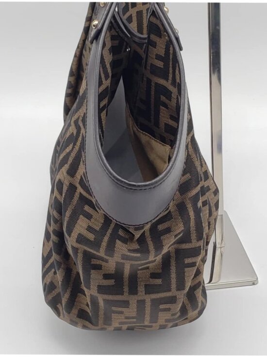 Authentic Fendi Leather Tote Bag lux318-111525 - Picture 3 of 13